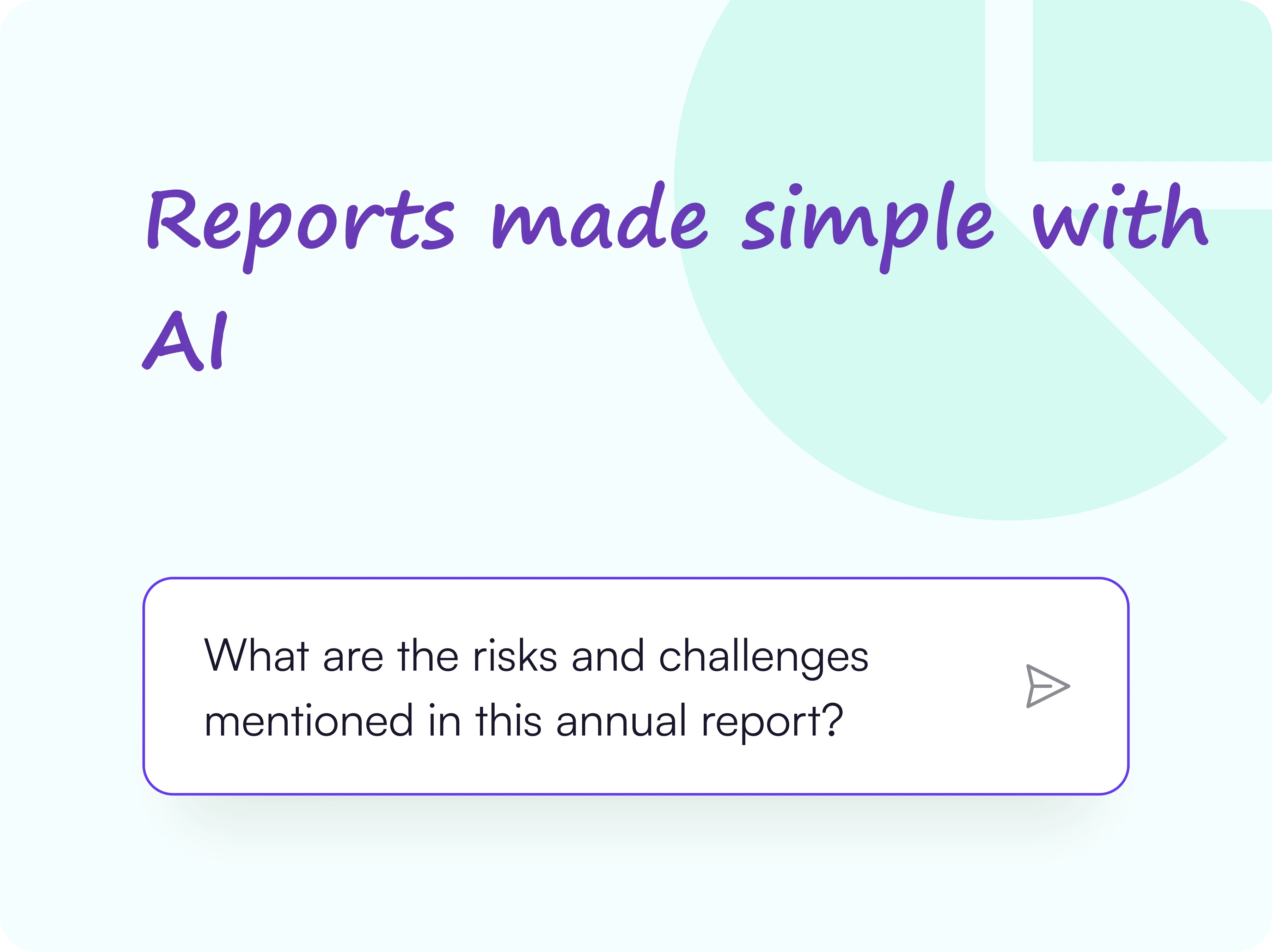Use case - Reports made simple with AI report analysis using DocXter